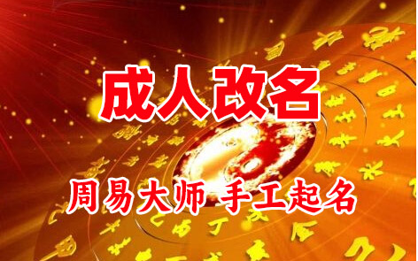 昆山成人改名-找大师一对一改名先分析后改名